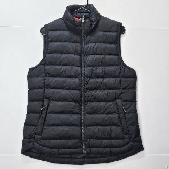 32 Degrees Heat Puffer Vest Adult Womens SIZE M Black Full Zip,  Zip Pockets New - Picture 1 of 11